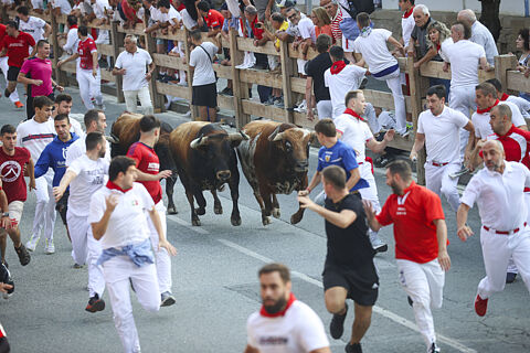 Encierro Tafalla día 17-CALLEJÓN
