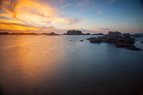 Costa de granit rosa-Bretanya 