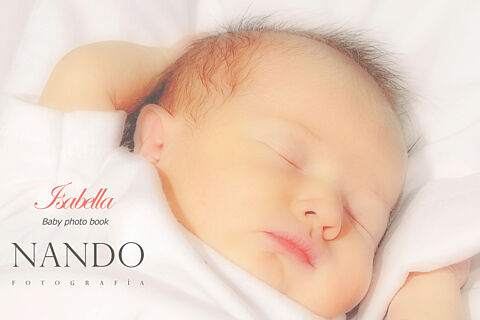 Baby photo book: Isabella