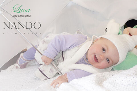 Baby photo book: Luna