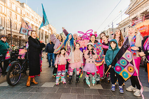 Dublin City Centre 🇮🇪 | St. Brigid’s Day Parade 2026