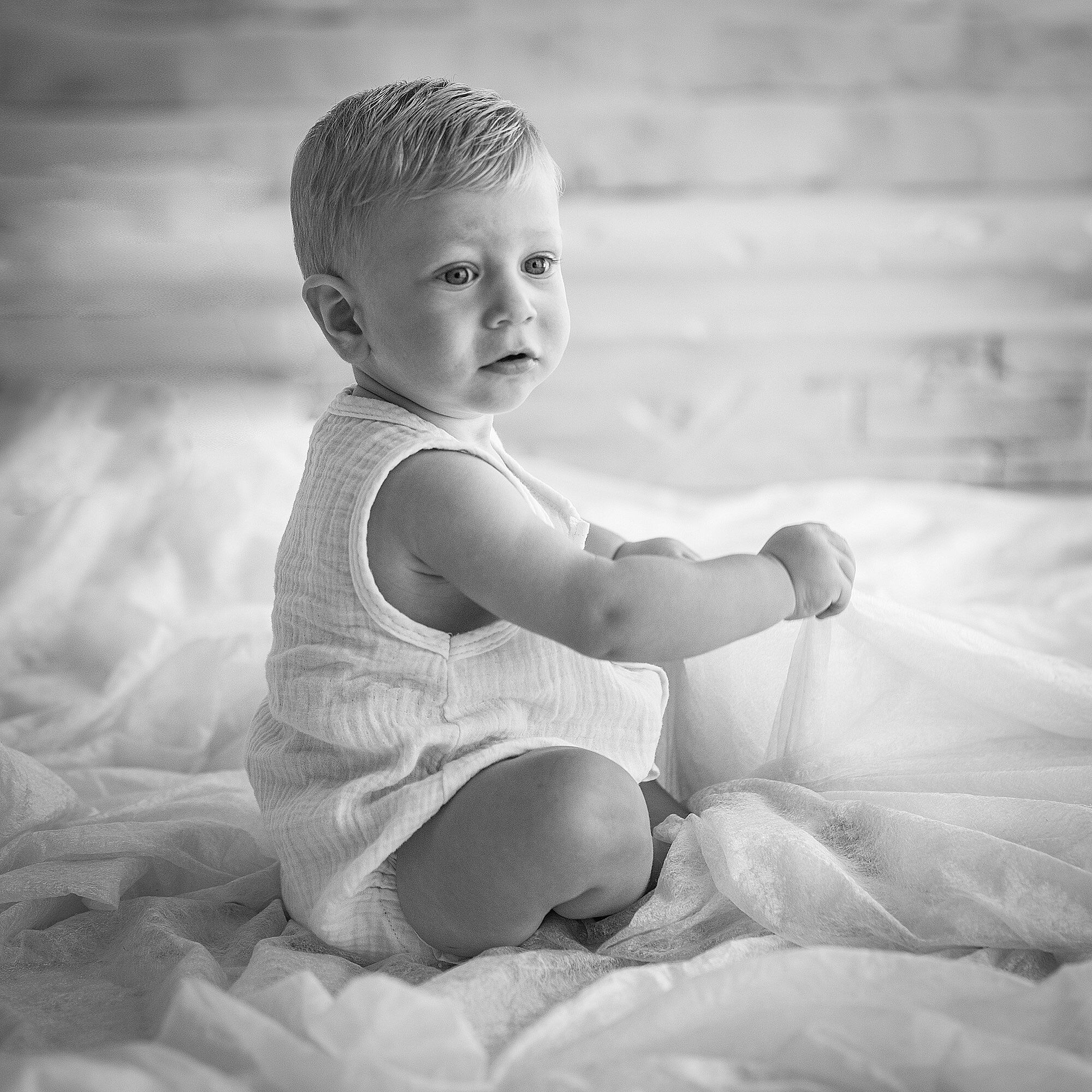 Sesion de fotos de un bebé