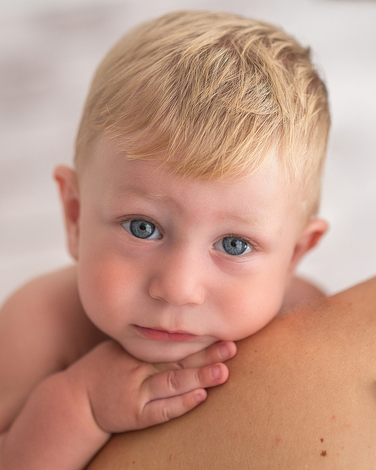 Sesion de fotos de un bebé