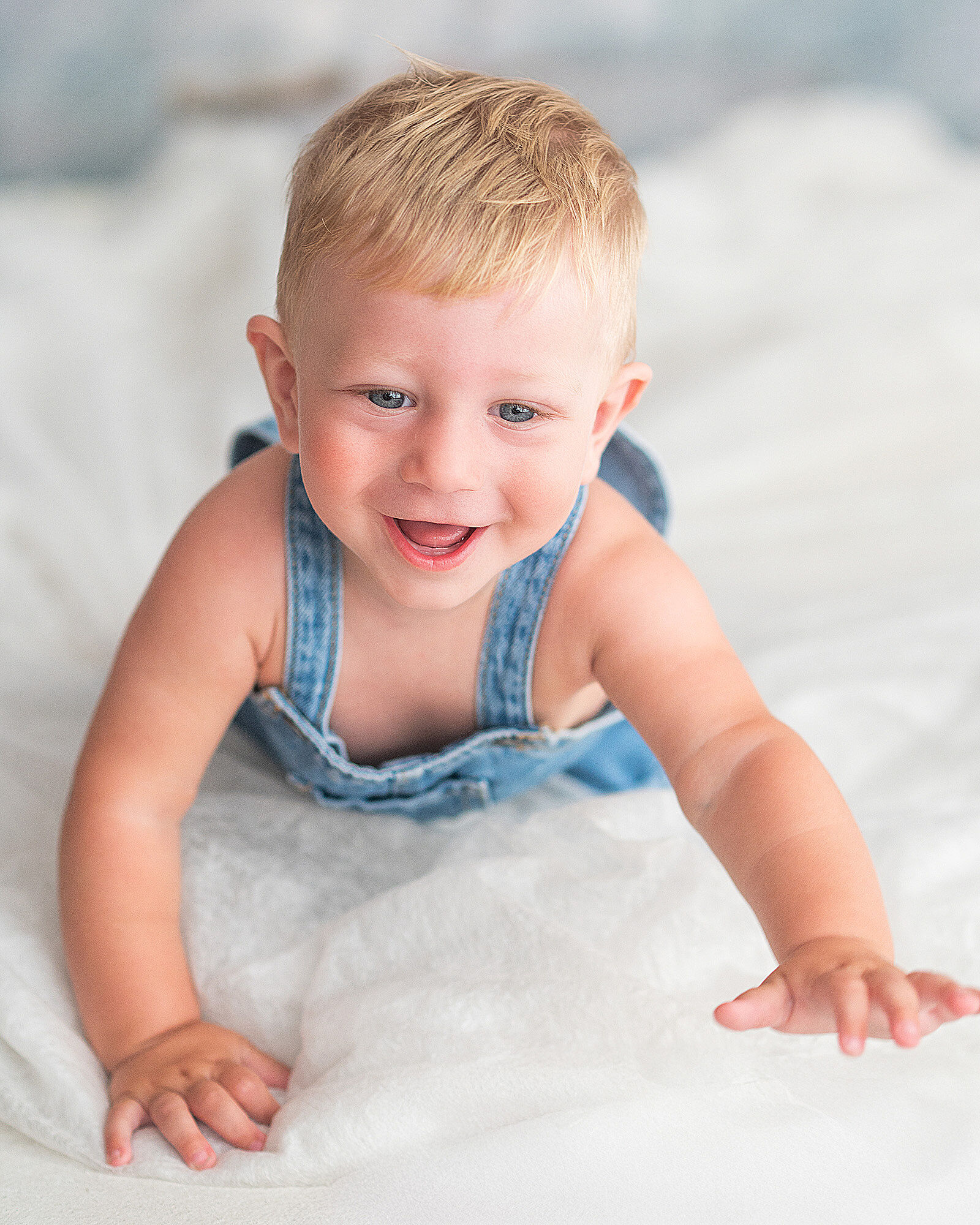 Sesion de fotos de un bebé