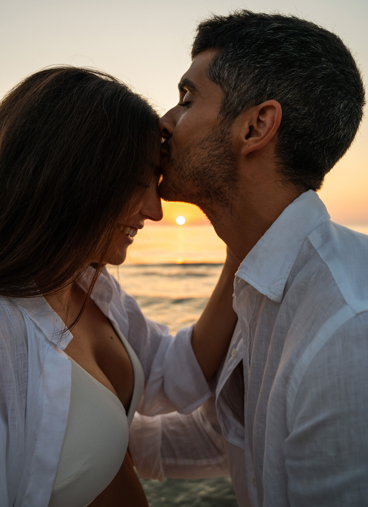 sesion fotos embarazo playa