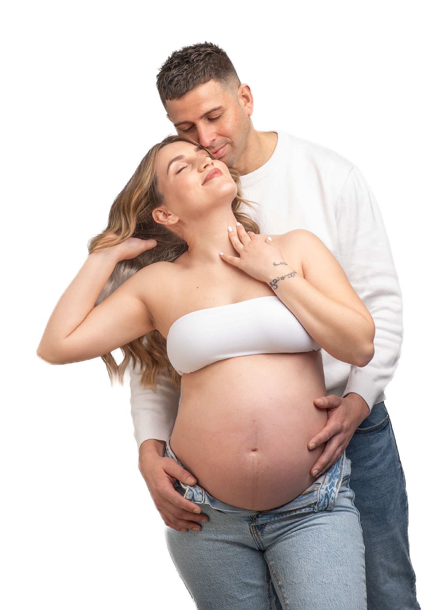 Sesi&oacute;n de fotograf&iacute;a de embarazo art&iacute;stica 