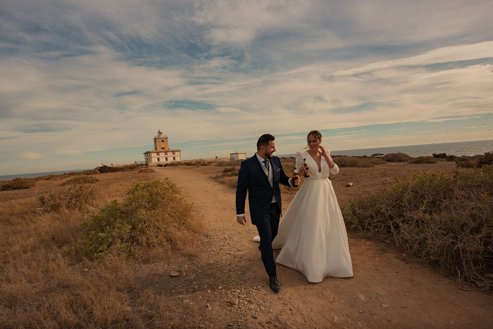 Reportaje fotos postboda en Tabarca 14