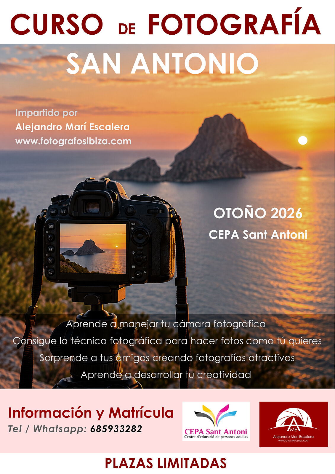 Fotografo Profesional en Ibiza para Retrato, Arquitectura, Publicidad ,Moda y Bodas - poster-curso-fotografia-san-antonio-otono-2026-ts20260925102646980216.jpg