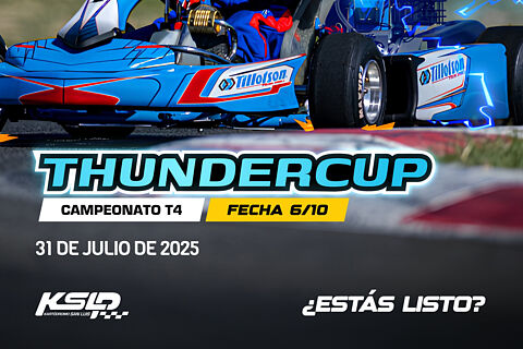 Thundercup 31 Julio