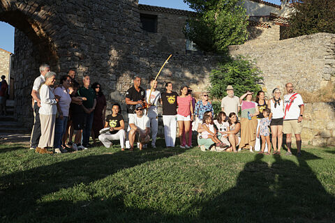 Exhibición de capoeira en Medinaceli