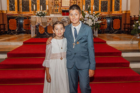 Comunión de Luis y Andrea