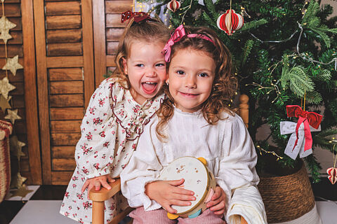 La navidad de Vega y María