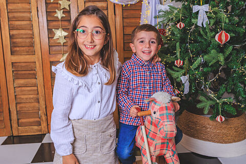 La Navidad de Alba y Pablo