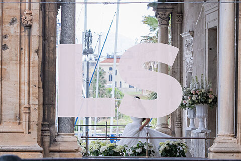 Chillemi sul set a Palermo 22/04/26