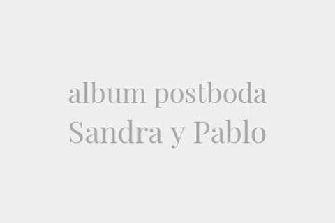 album postboda Sandra y Pablo