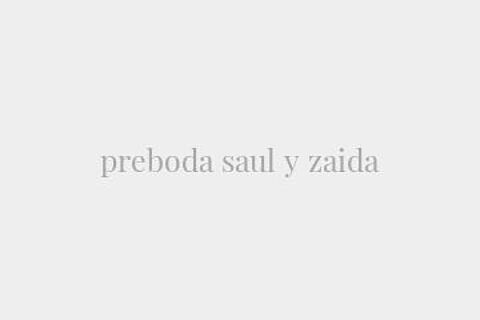 preboda saul y zaida