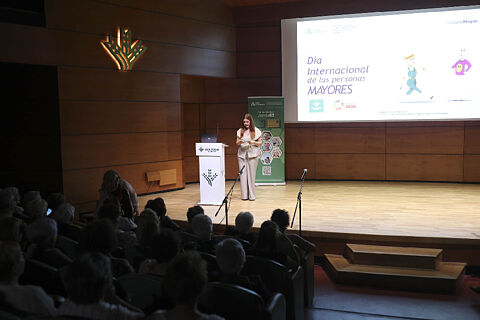 apertura de los actos de la 36.ª edición del Día Internacional de las Personas Mayores