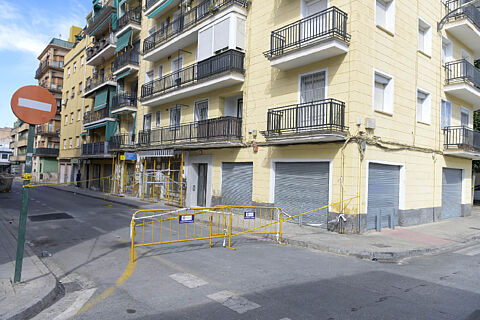 Estado del Bloque en el Zaidin tras los Terremotos