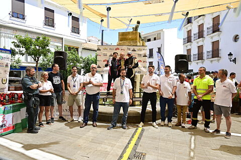 SUBIDA AL CERRO DE LOS CAÑONES ENTREGA DE PREMIOS