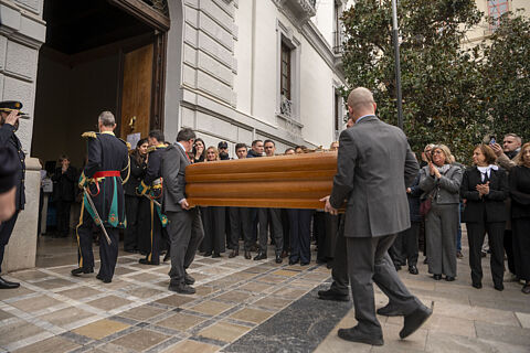 Capilla Ardiente del Concejal de Cultura Juan Ramon Ferreira