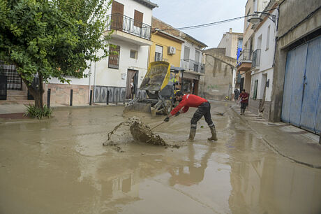 Estado de las calles de Chauchina después del paso de la Dana Foto Jesus Jimenez Photographerssports 58