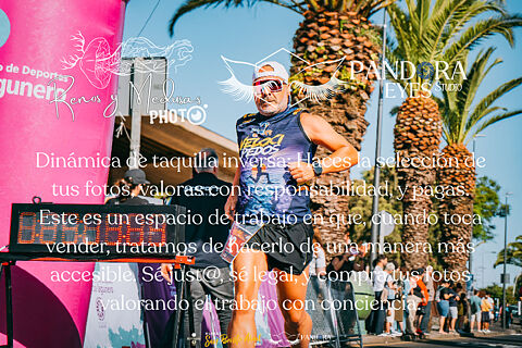 Pasos por meta y entradas de 18:24h hasta 18:28h