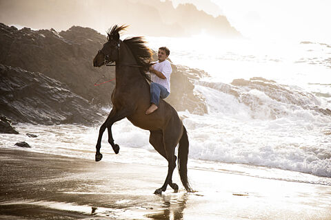 HIPICA LA SEARA - EN LA PLAYA - FERROL