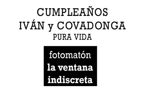 Cumpleaños Iván y Covadonga