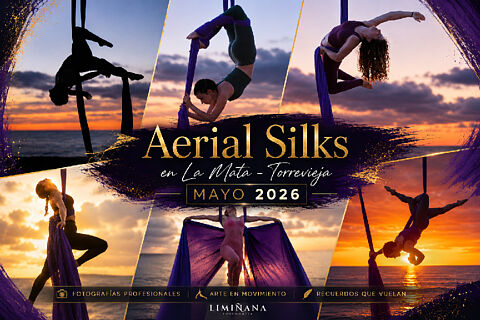 SESION TELAS AEREAS EN LA MATA - TORREVIEJA