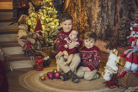 Navidad 2025 Manuel, Mateo y Teresa