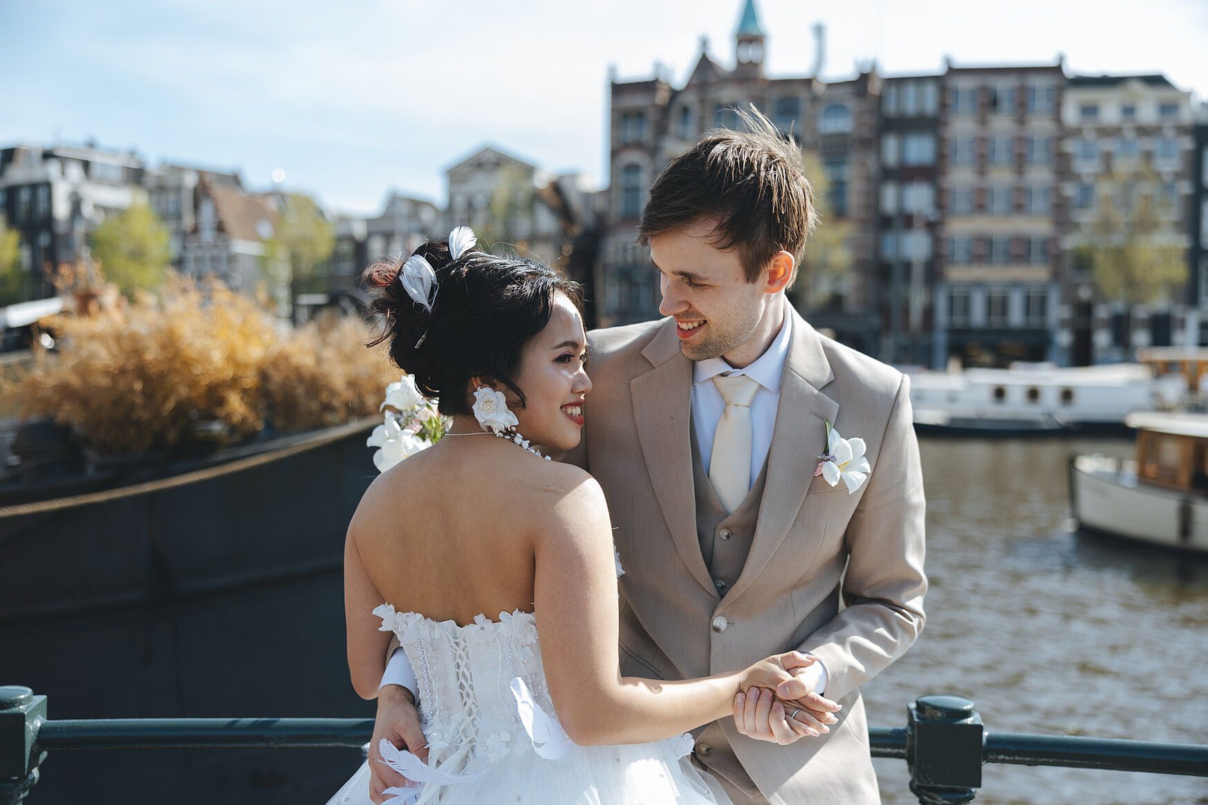 European wedding destination, Amsterdam.