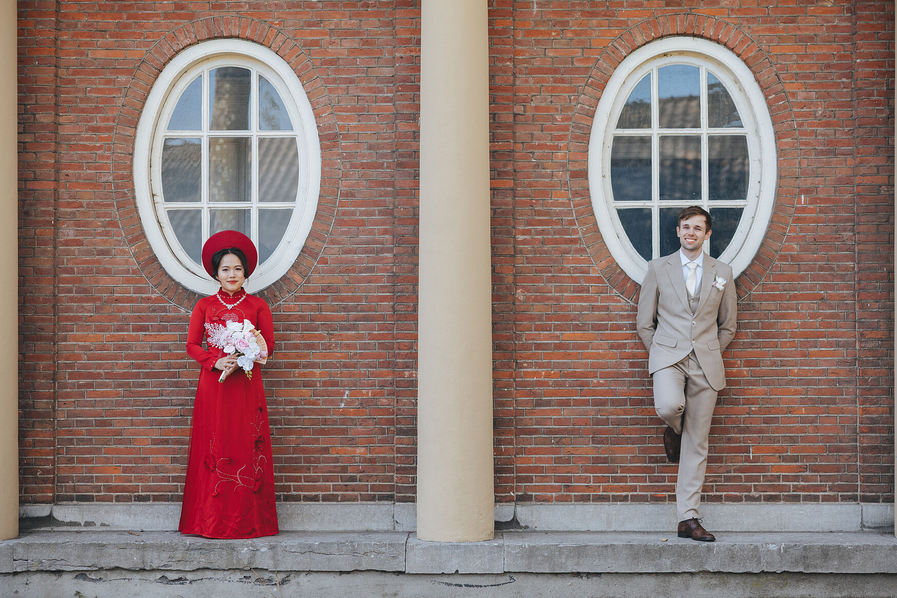 Photo session, Vietnamese wedding in Europe
