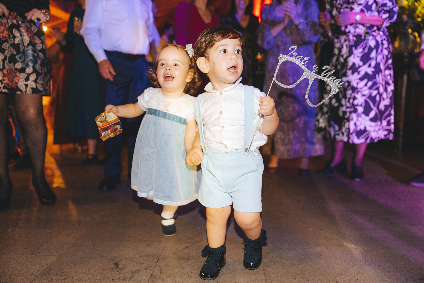Children at wedding party. Etxegana boutique hotel, Zeanuri, Vizcaya