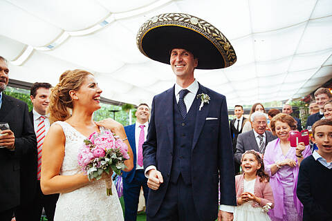 Belinda y Mikel Boda