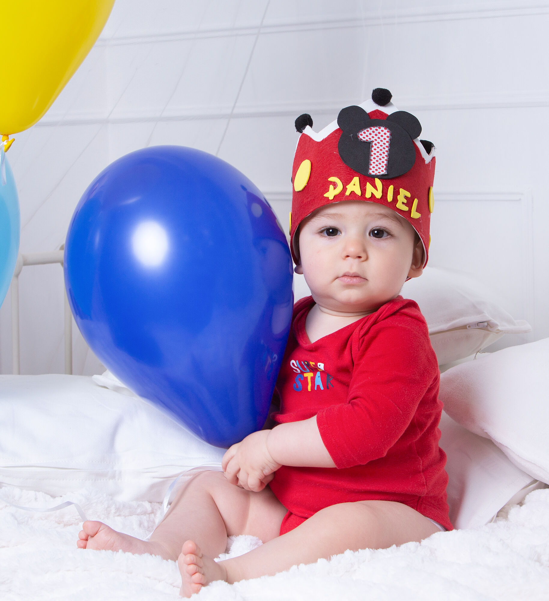 reportaje de primer cumpleaños de daniel
