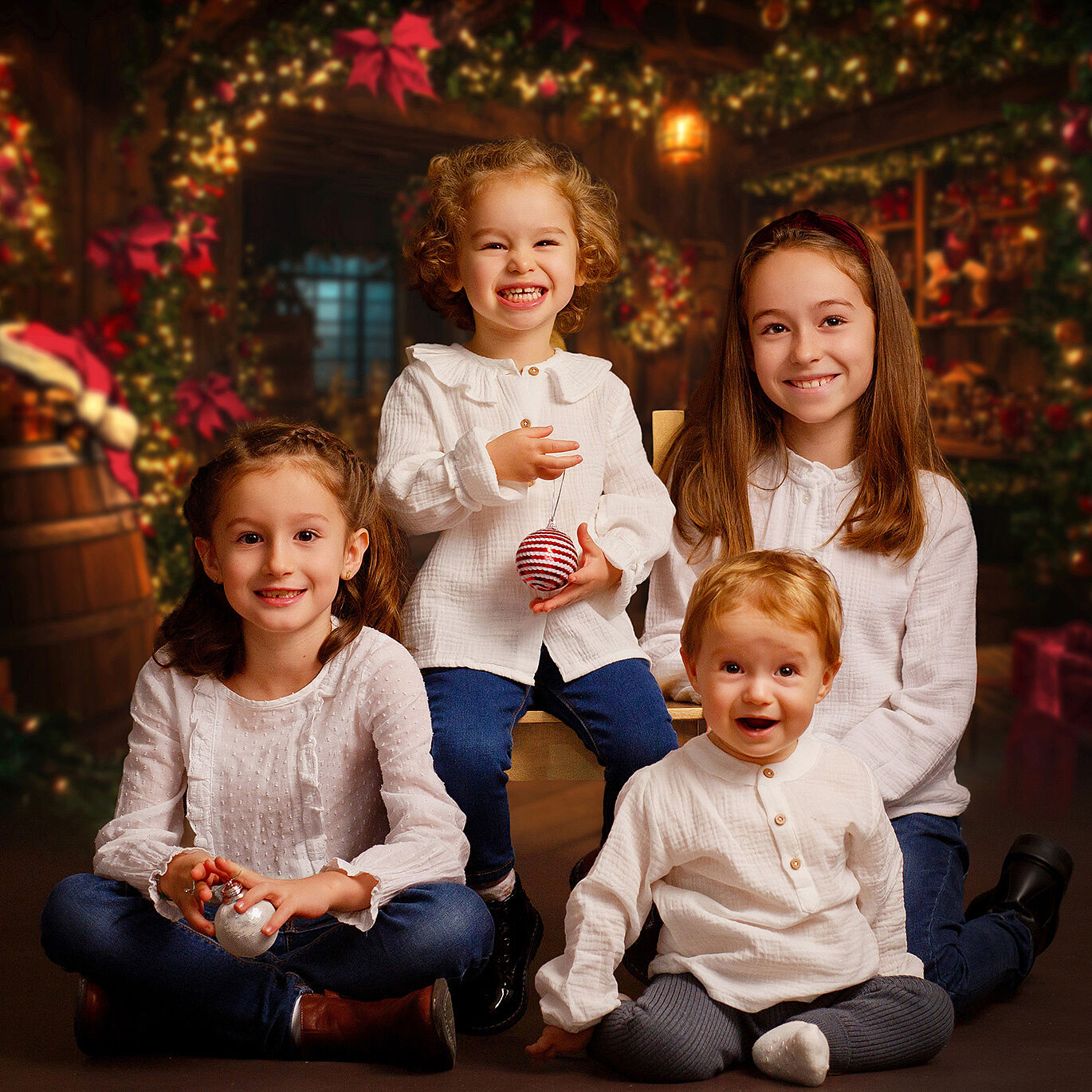 Sesiones Navidad en Oviedo familia