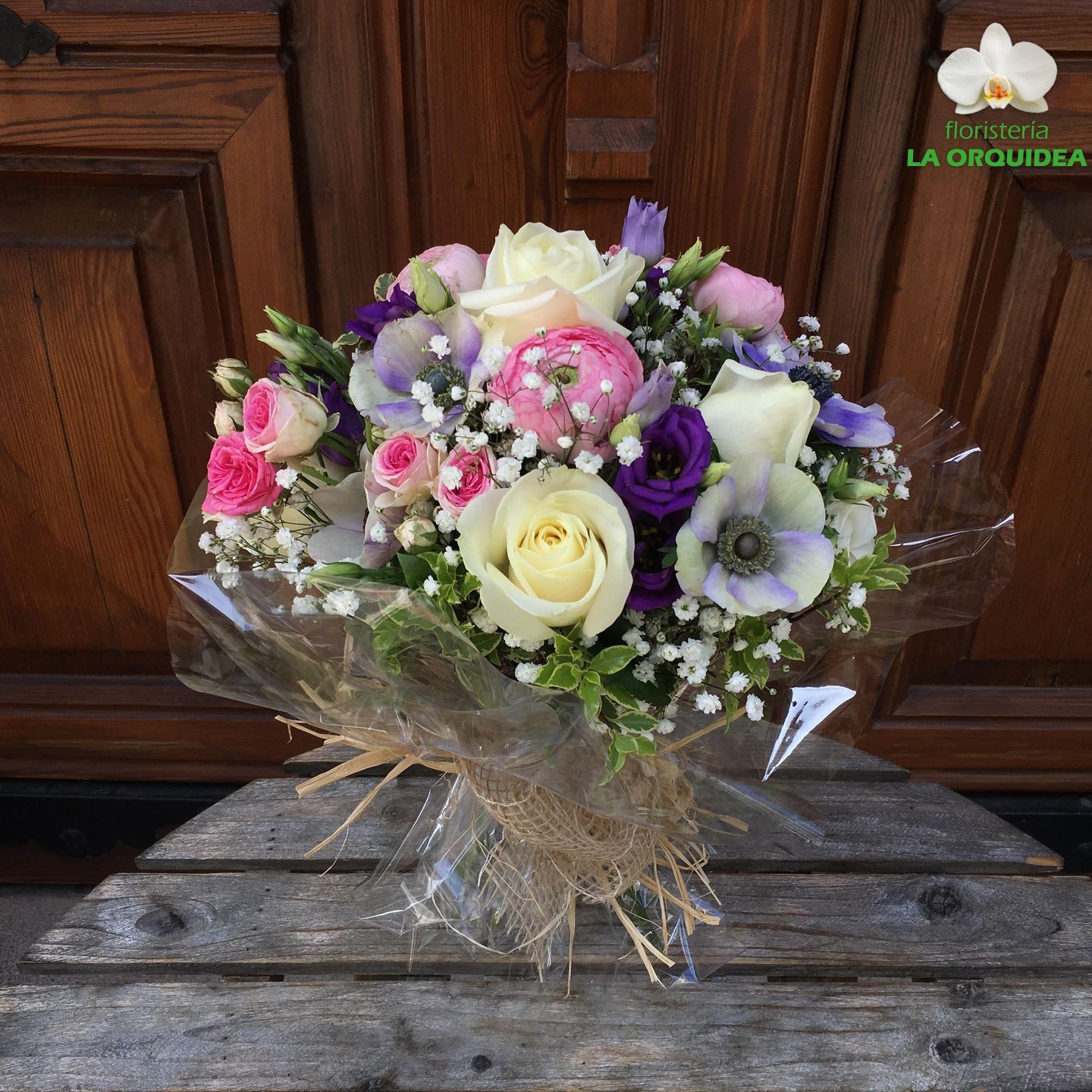 Bouquet tonos suaves