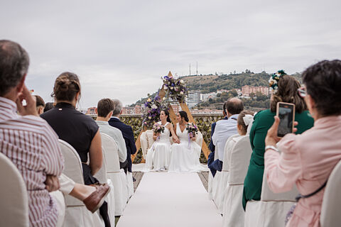 Boda Ane e Irati. Hotel Abba, Bilbao.