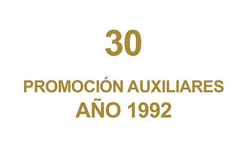 30 PROMOCION AUXILIARES