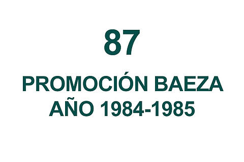 87 PROMOCION BAEZA