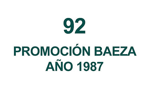 92 PROMOCION BAEZA
