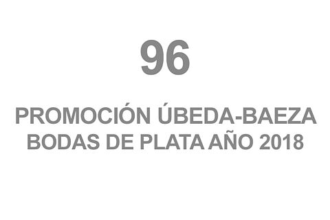96 BODAS DE PLATA ÚBEDA-BAEZA