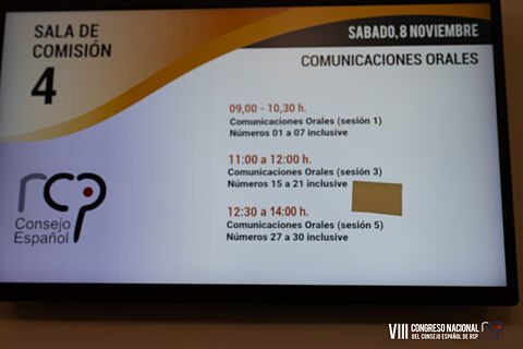 8 nov Comunicaciones Orales