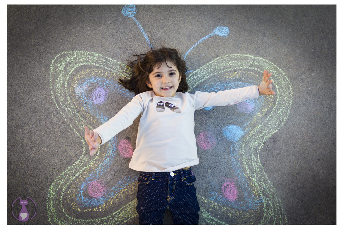 Fotografia, niños, alcala de henares, fotografo, Rebeca canalda, respetuoso, mariposa