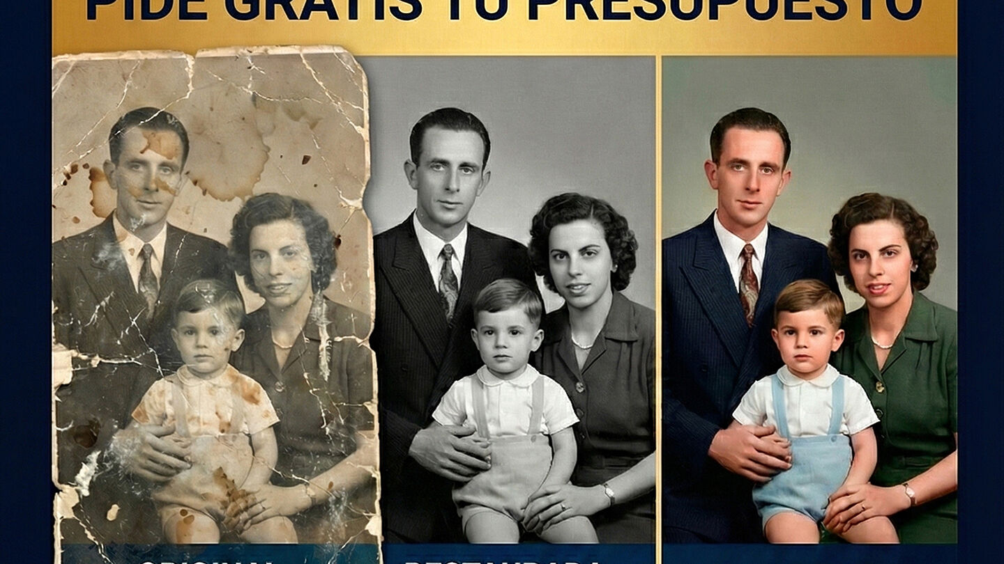 Restauración Profesional de Fotografías