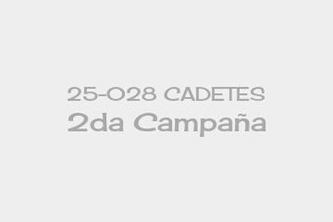 25-028 CADETES 2da Campaña