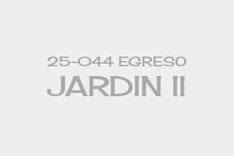 25-044 EGRESO JARDIN II