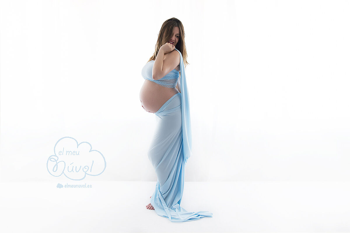 fotografía de embarazo igualada barcelona azul el meu núvol fotógrafo newborn recién nacidos infantil familia bebé