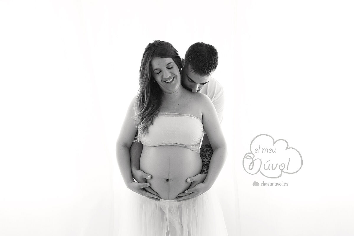 fotografía de embarazo igualada barcelona azul el meu núvol fotógrafo newborn recién nacidos infantil familia bebé