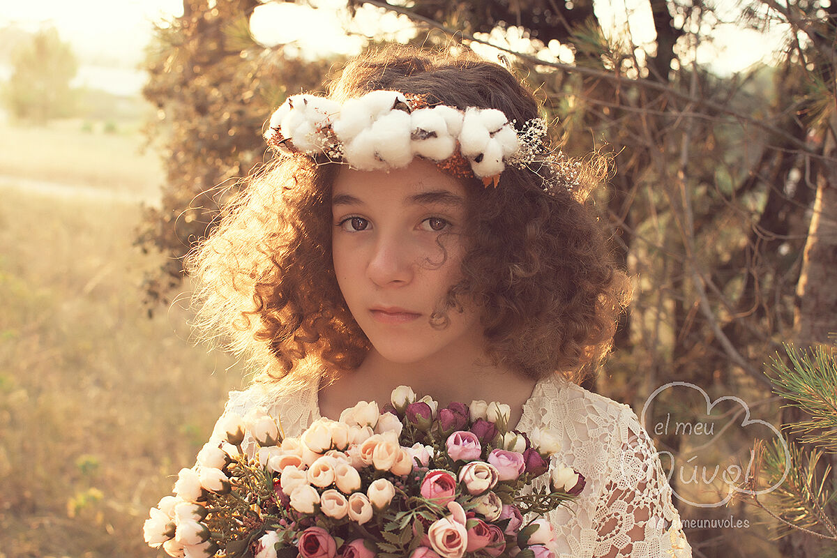 fotografía en exterior infantil atardecer princesas el meu núvol fotógrafo newborn familiar 00010